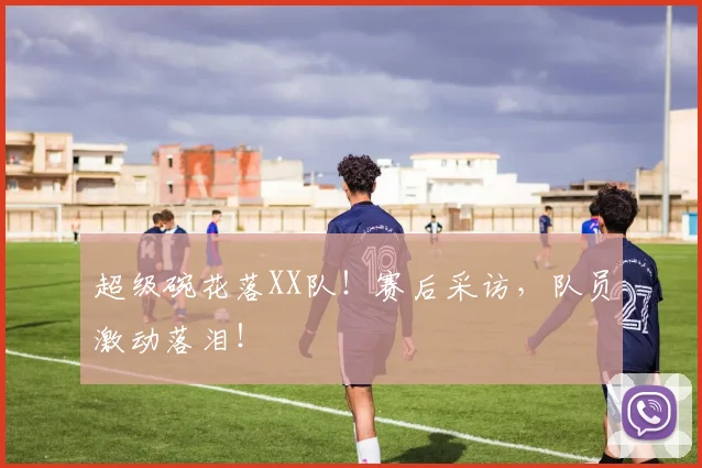 超级碗花落XX队!赛后采访,队员激动落泪!